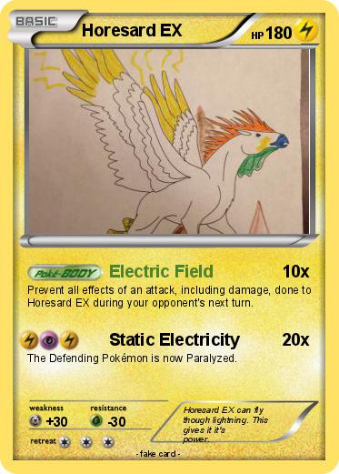 Pokemon Horesard EX