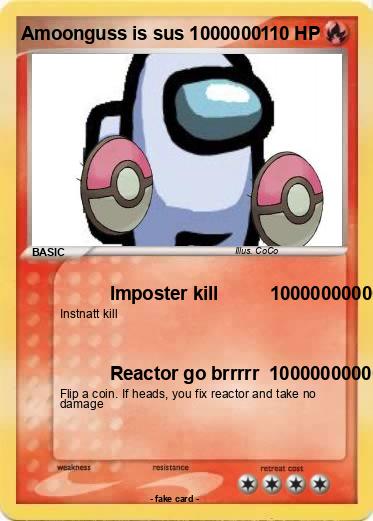 Pokemon Amoonguss is sus 1000000
