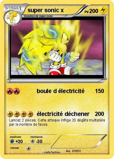 Pokemon super sonic x