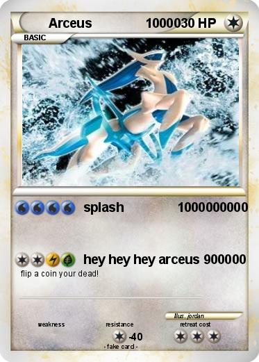 Pokemon Arceus               10000