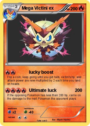 Pokemon Mega Victini ex