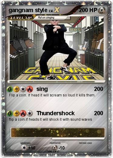 Pokemon gangnam style