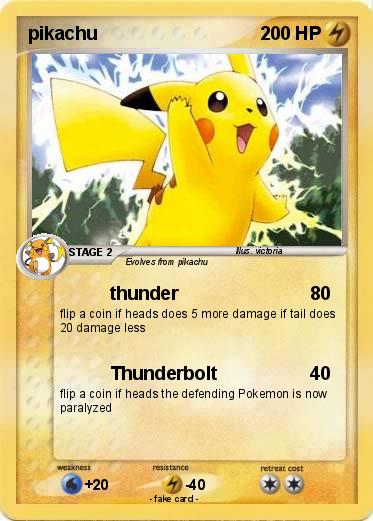 Pokemon pikachu