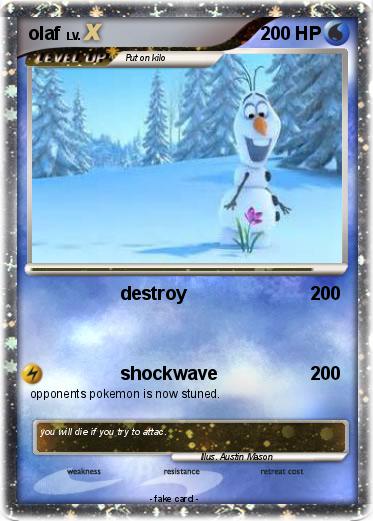 Pokemon olaf