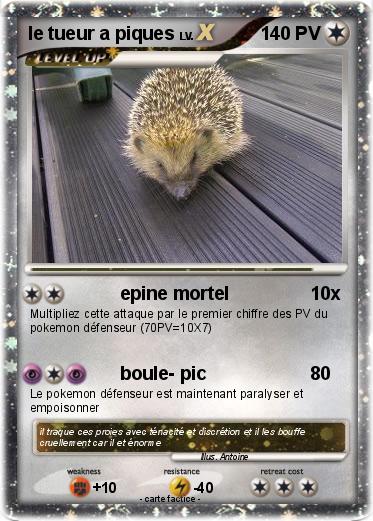 Pokemon le tueur a piques