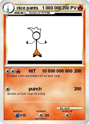 Pokemon nice pants   1 000 000