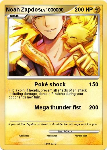 Pokemon Noah Zapdos