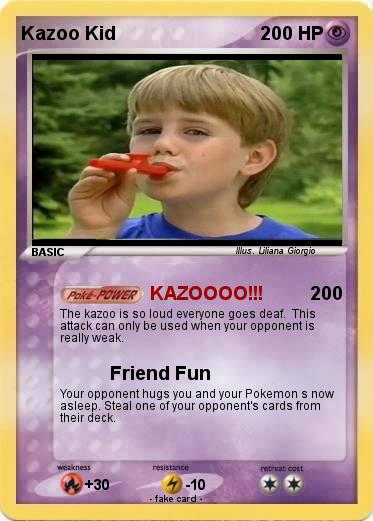 Pokemon Kazoo Kid