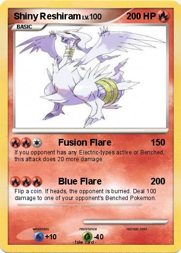 Pokemon Shiny Reshiram