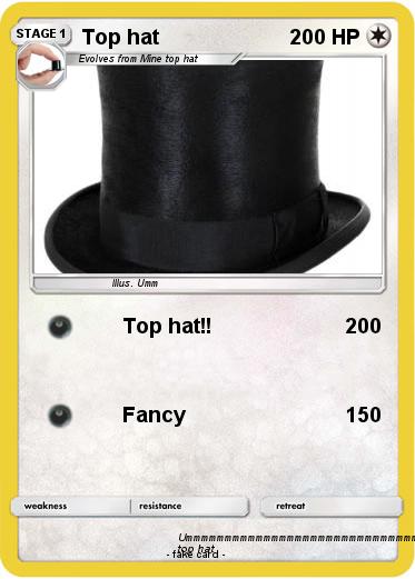 Pokemon Top hat