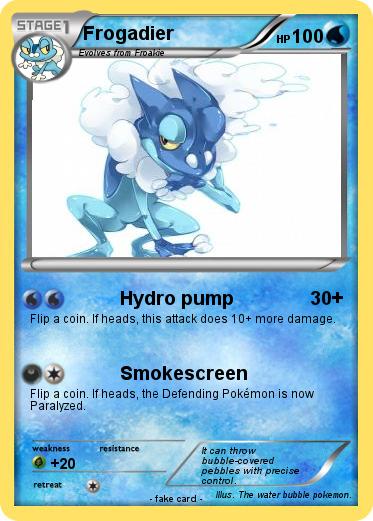 Pokemon Frogadier