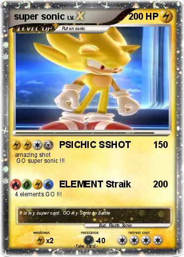 Pokemon super sonic