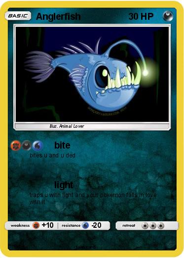 Pokemon Anglerfish