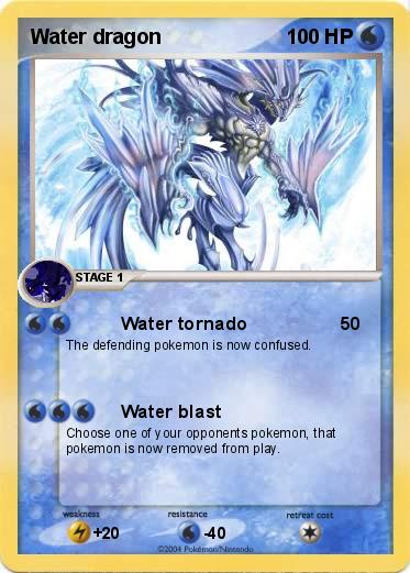 Pokemon Water dragon