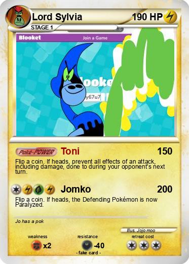 Pokemon Lord Sylvia