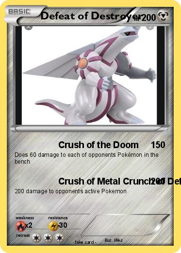 Pokemon Defeat of Destroyer