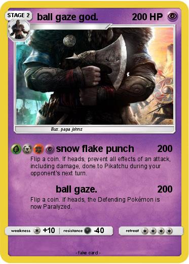 Pokemon ball gaze god.