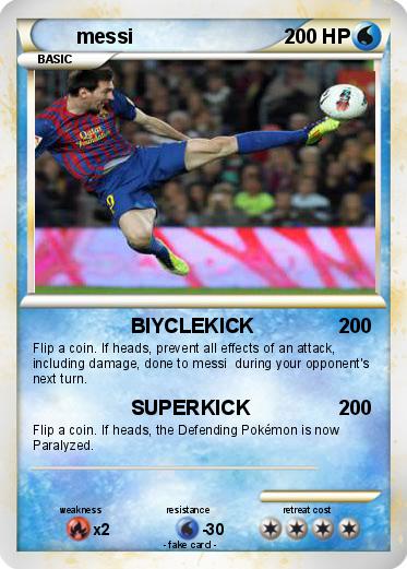 Pokemon messi