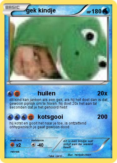 Pokemon gek kindje