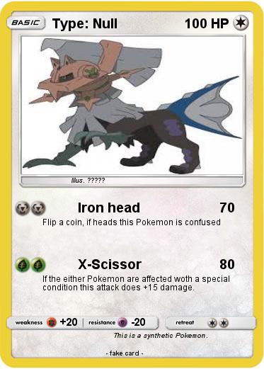 Pokemon Type: Null