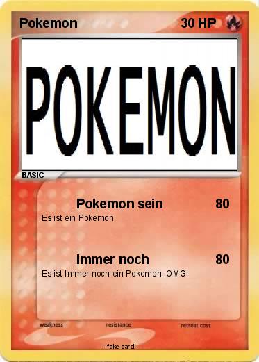 Pokemon Pokemon