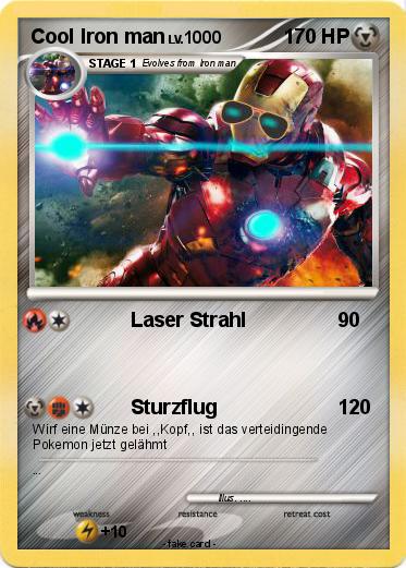 Pokemon Cool Iron man