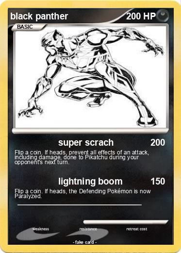 Pokemon black panther