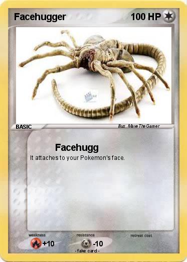 Pokemon Facehugger