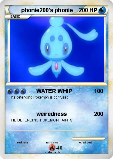 Pokemon phonie200's phonie