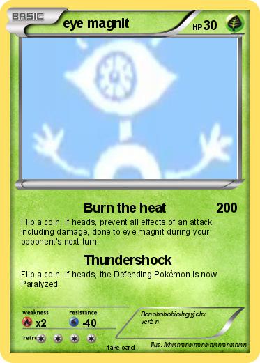 Pokemon eye magnit