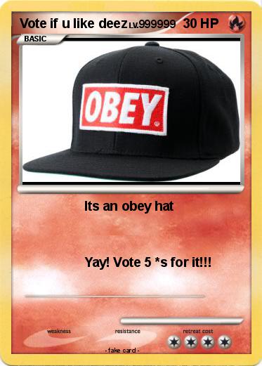 Pokemon Vote if u like deez