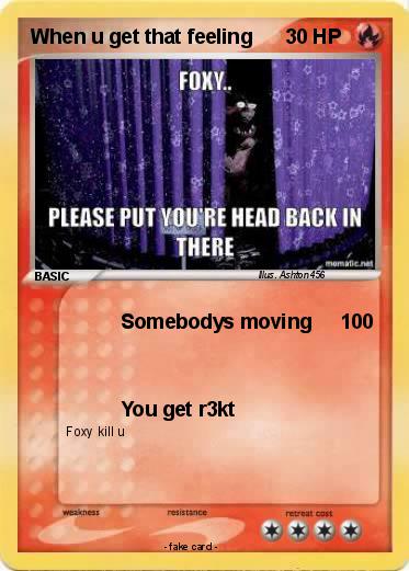 Pokemon When u get that feeling
