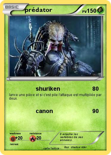 Pokemon prédator