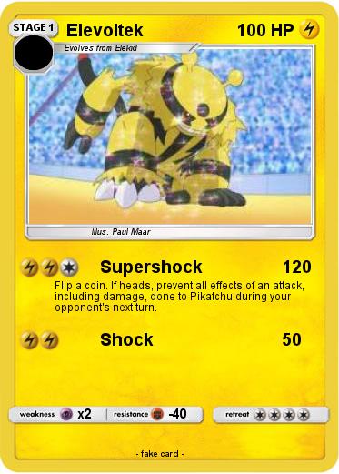 Pokemon Elevoltek