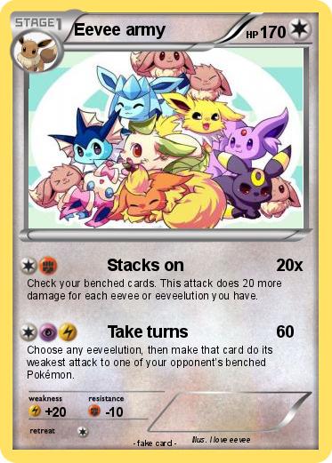 Pokemon Eevee army