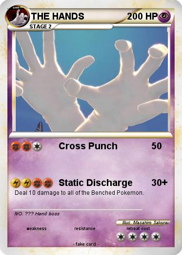 Pokemon THE HANDS