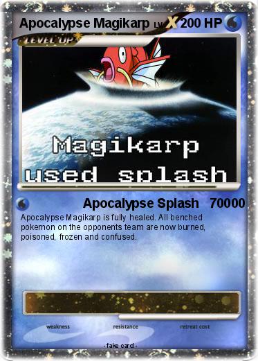 Pokemon Apocalypse Magikarp