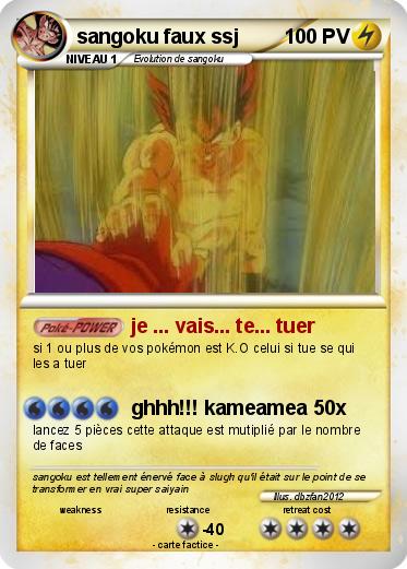 Pokemon sangoku faux ssj
