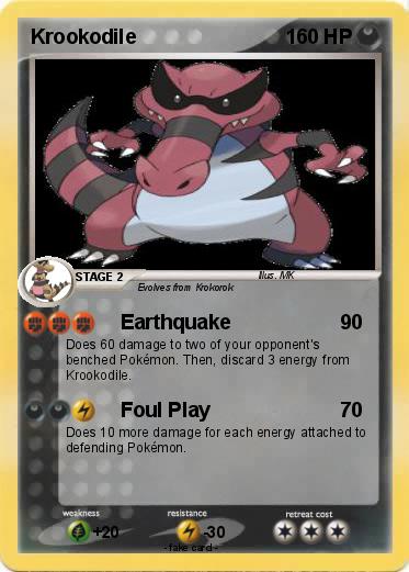 Pokemon Krookodile