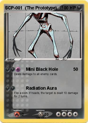 Pokemon SCP-001  (The Prototype)