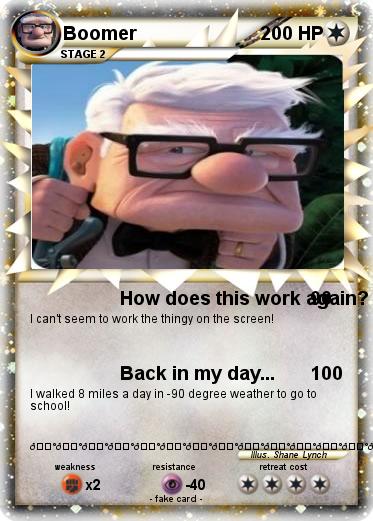 Pokemon Boomer
