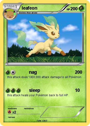 Pokemon leafeon