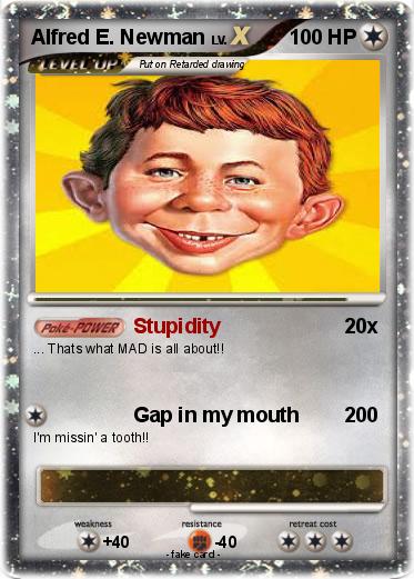 Pokemon Alfred E. Newman