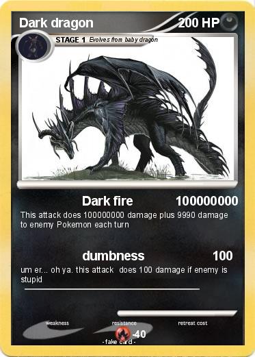 Pokemon Dark dragon