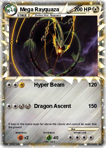 Pokemon Mega Rayquaza