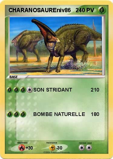 Pokemon CHARANOSAUREniv86   2