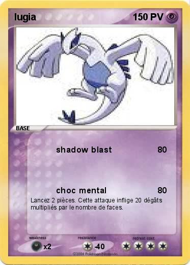 Pokemon lugia