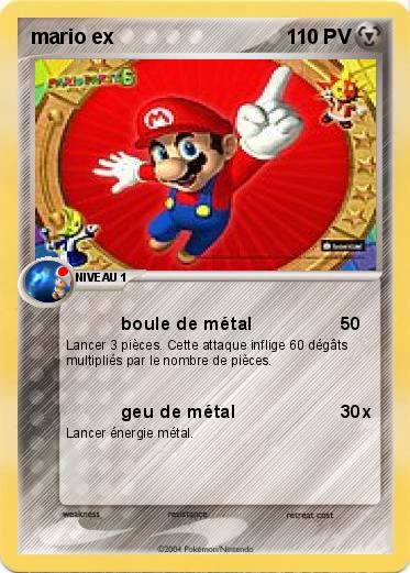 Pokemon mario ex