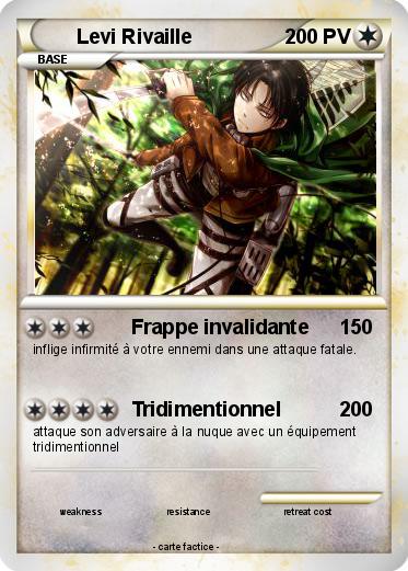 Pokemon Levi Rivaille