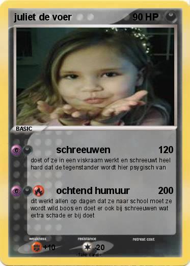 Pokemon juliet de voer